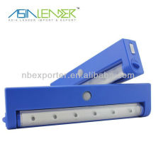 Solar Security LED Sensor Light /6LED Cabinet Light